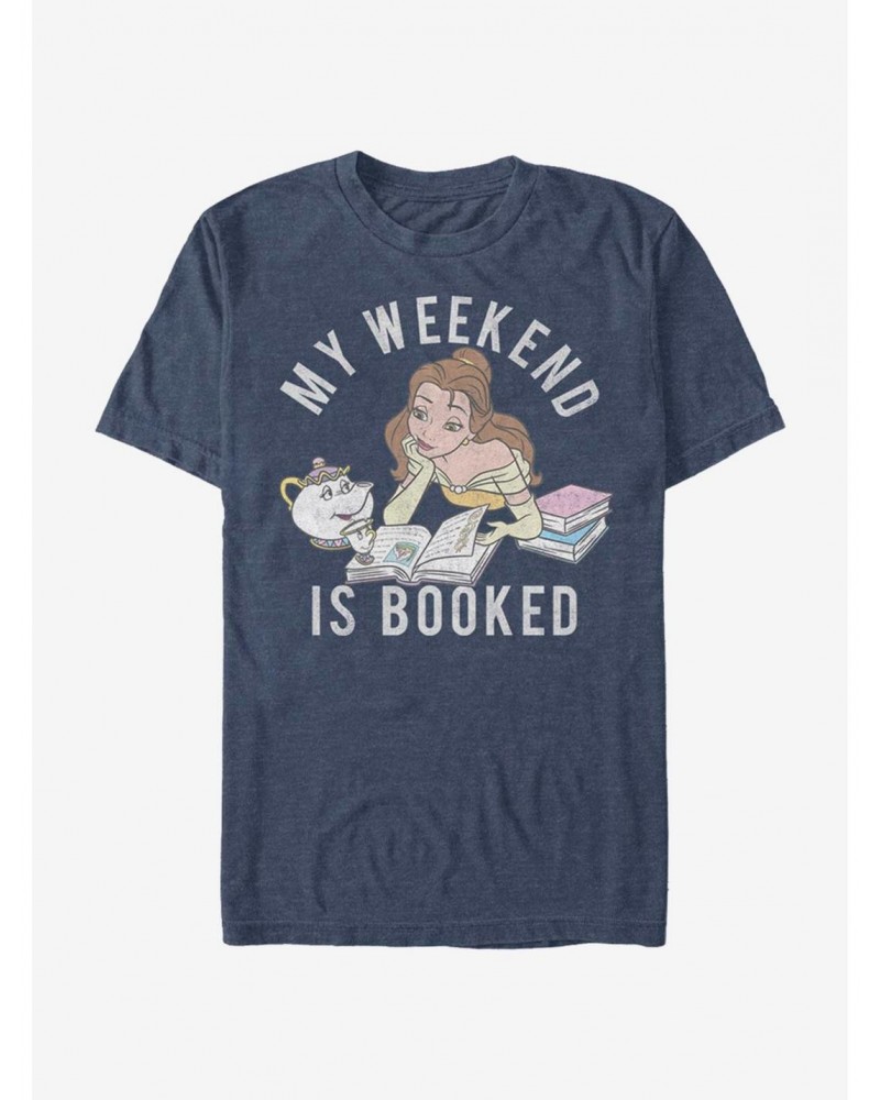 Disney Beauty and The Beast Booked T-Shirt $7.17 T-Shirts