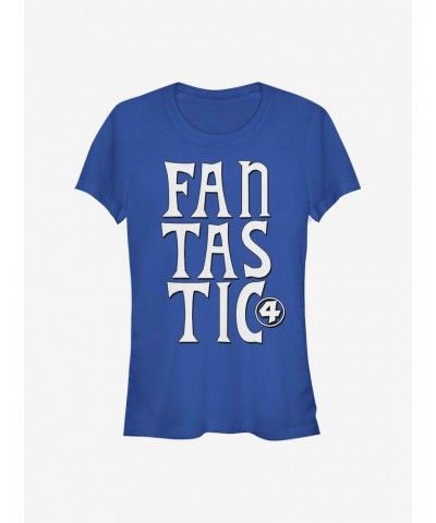 Marvel Fantastic Four Fantastic Words Girls T-Shirt $8.17 T-Shirts