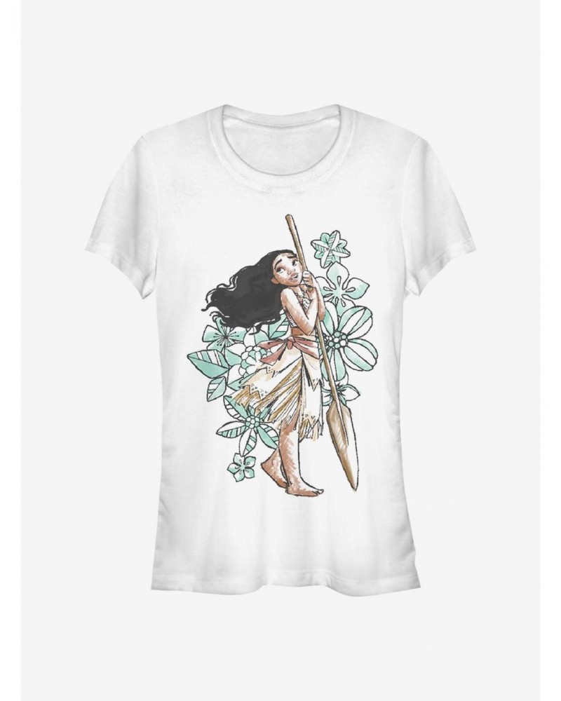 Disney Moana Sketch Girls T-Shirt $8.17 T-Shirts