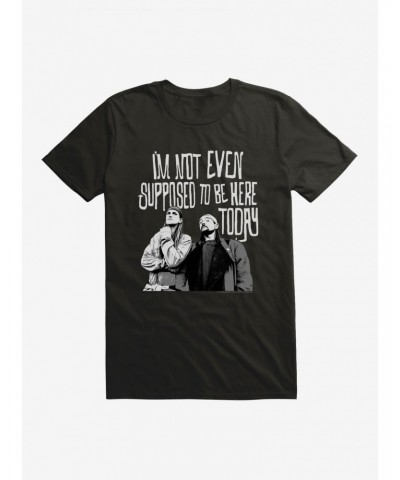 Jay And Silent Bob Not Supposed To Be Here T-Shirt $8.80 T-Shirts