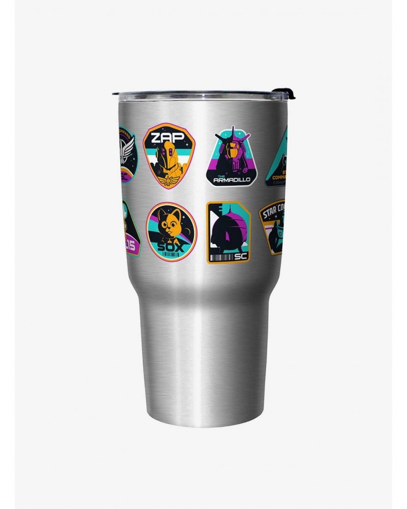 Disney Pixar Lightyear Icon Badges Travel Mug $14.35 Mugs