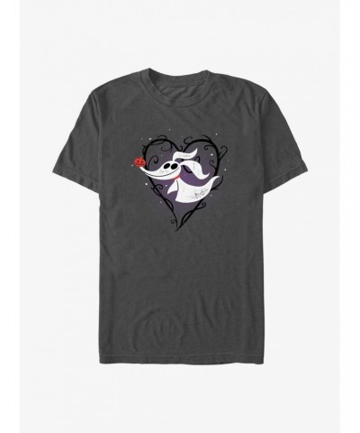 Disney The Nightmare Before Christmas Zero Heart T-Shirt $8.99 T-Shirts