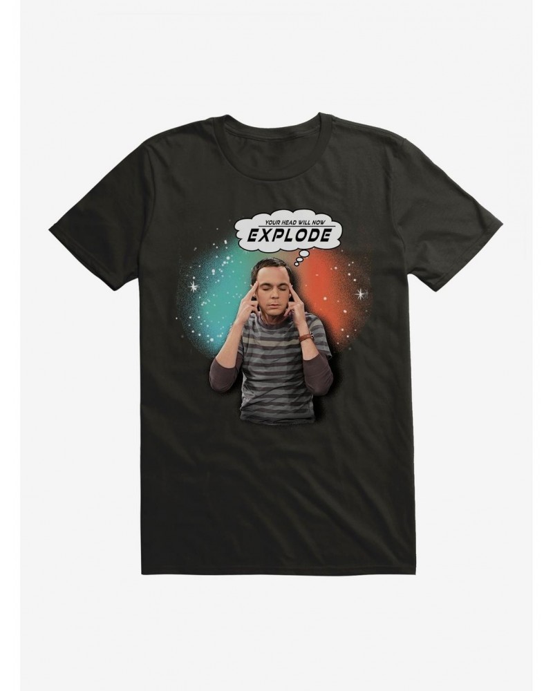 The Big Bang Theory Sheldon Cooper Your Head Will Explode T-Shirt $6.31 T-Shirts