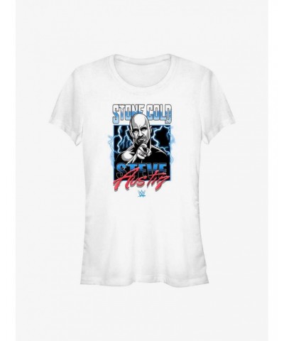 WWE Stone Cold Steve Austin Lightning Girls T-Shirt $6.57 T-Shirts