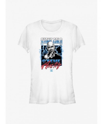 WWE Stone Cold Steve Austin Lightning Girls T-Shirt $6.57 T-Shirts