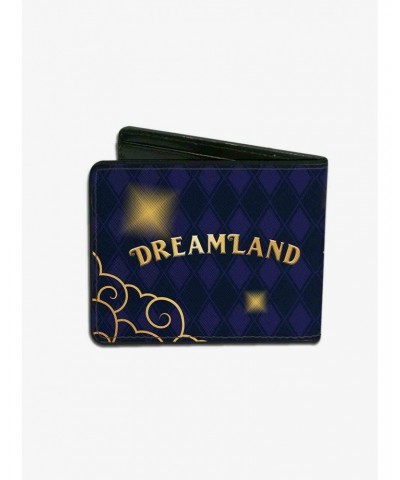 Disney Dumbo Face Dreamland Diamond Checker Bifold Wallet $9.82 Wallets