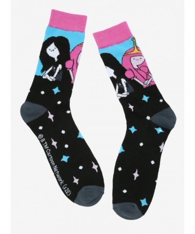 Adventure Time Marceline & Princess Bubblegum Crew Socks $2.65 Socks