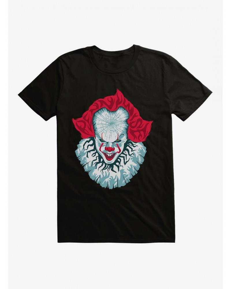 IT Chapter Two Vibrant Pennywise Script Art T-Shirt $7.84 T-Shirts