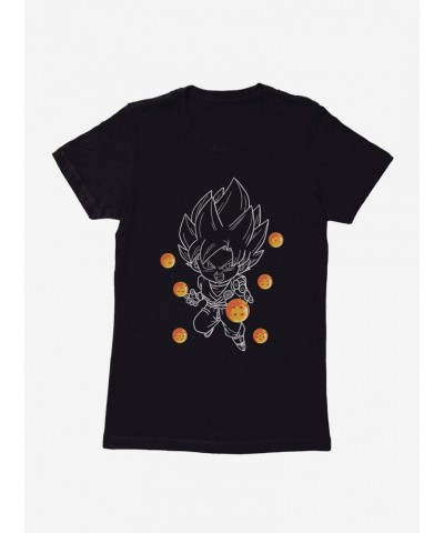 Dragon Ball Super Chibi Goku Saiyan Extra Soft Girls T-Shirt $12.43 T-Shirts