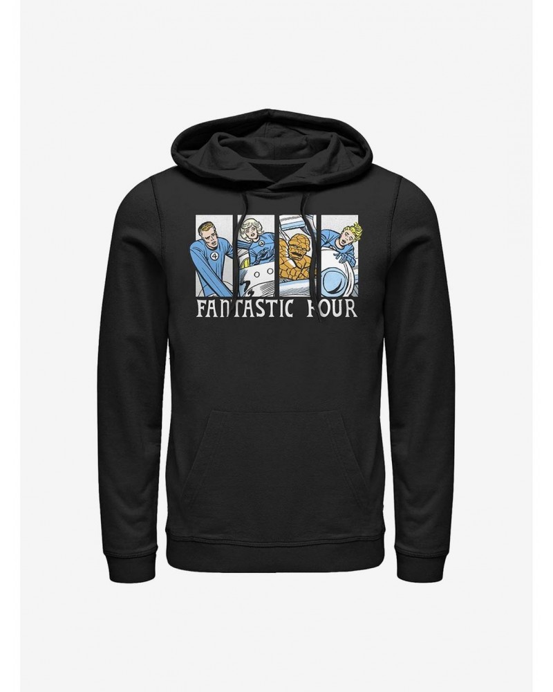 Marvel Fantastic Four Fantastic Comic Hoodie $17.96 Hoodies