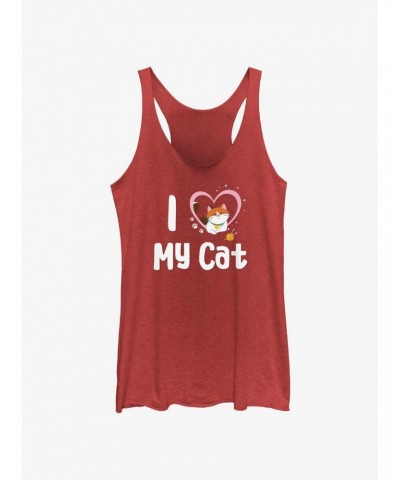 Disney Pixar Big Hero 6 Love My Cat Girls Tank $7.04 Tanks