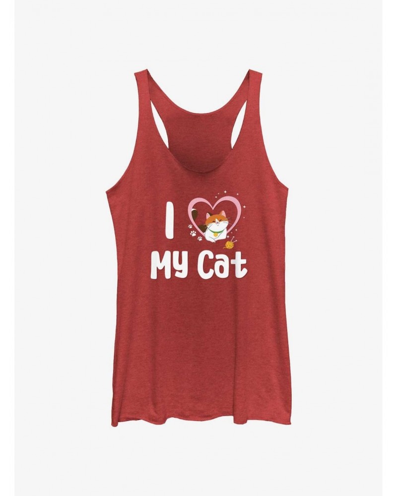 Disney Pixar Big Hero 6 Love My Cat Girls Tank $7.04 Tanks