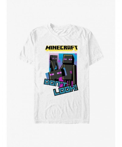 Minecraft Enderman Don't Look T-Shirt $8.41 T-Shirts