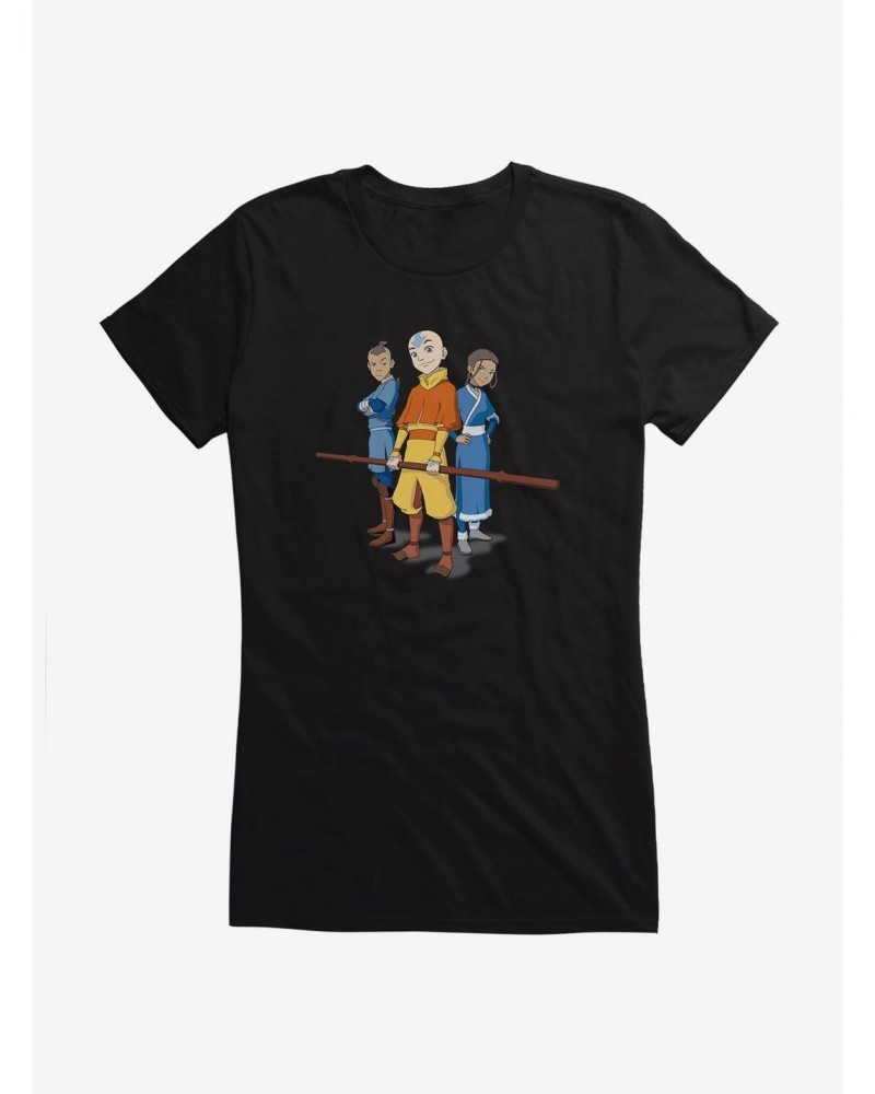 Avatar: The Last Airbender Heroes Girls T-Shirt $6.77 T-Shirts