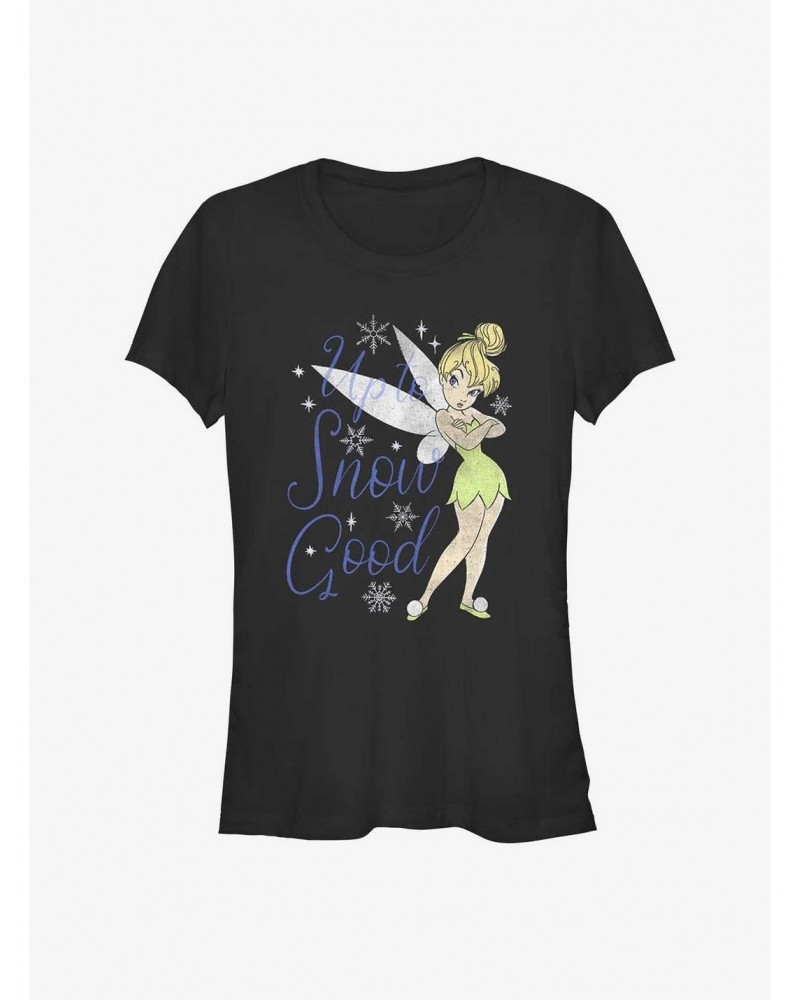 Disney Tinker Bell Up To Snow Good Girls T-Shirt $5.34 T-Shirts