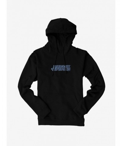 Universal Jaws Logo Waves Hoodie $12.93 Hoodies