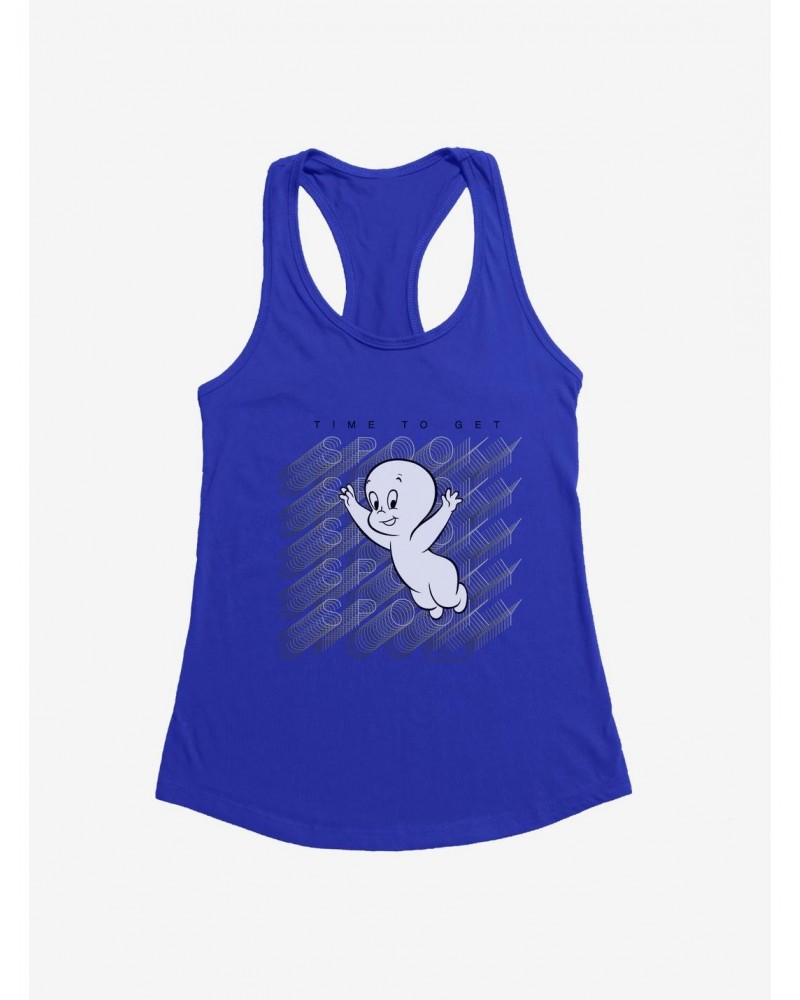 Casper The Friendly Ghost Virtual Raver Spooky Time Girls Tank $11.95 Tanks