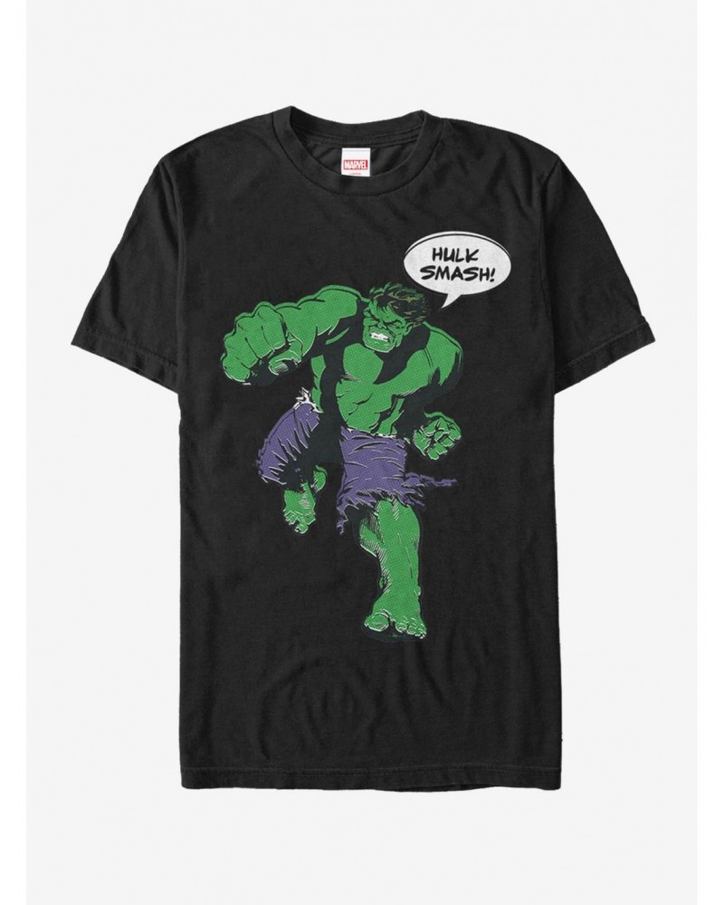 Marvel Hulk Smash Classic T-Shirt $8.80 T-Shirts