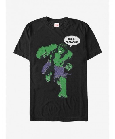 Marvel Hulk Smash Classic T-Shirt $8.80 T-Shirts