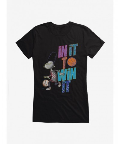 Hey Arnold! Gerald In It To Win It Girls T-Shirt $8.76 T-Shirts