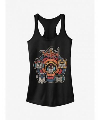 Voltron Retro Lion Target Girls Tank Top $6.18 Tops