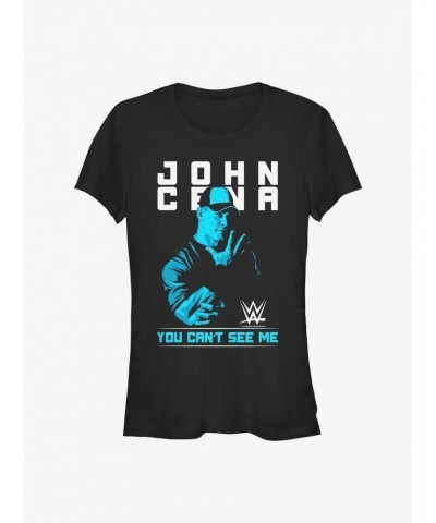 WWE John Cena You Can't See Me Girls T-Shirt $6.37 T-Shirts