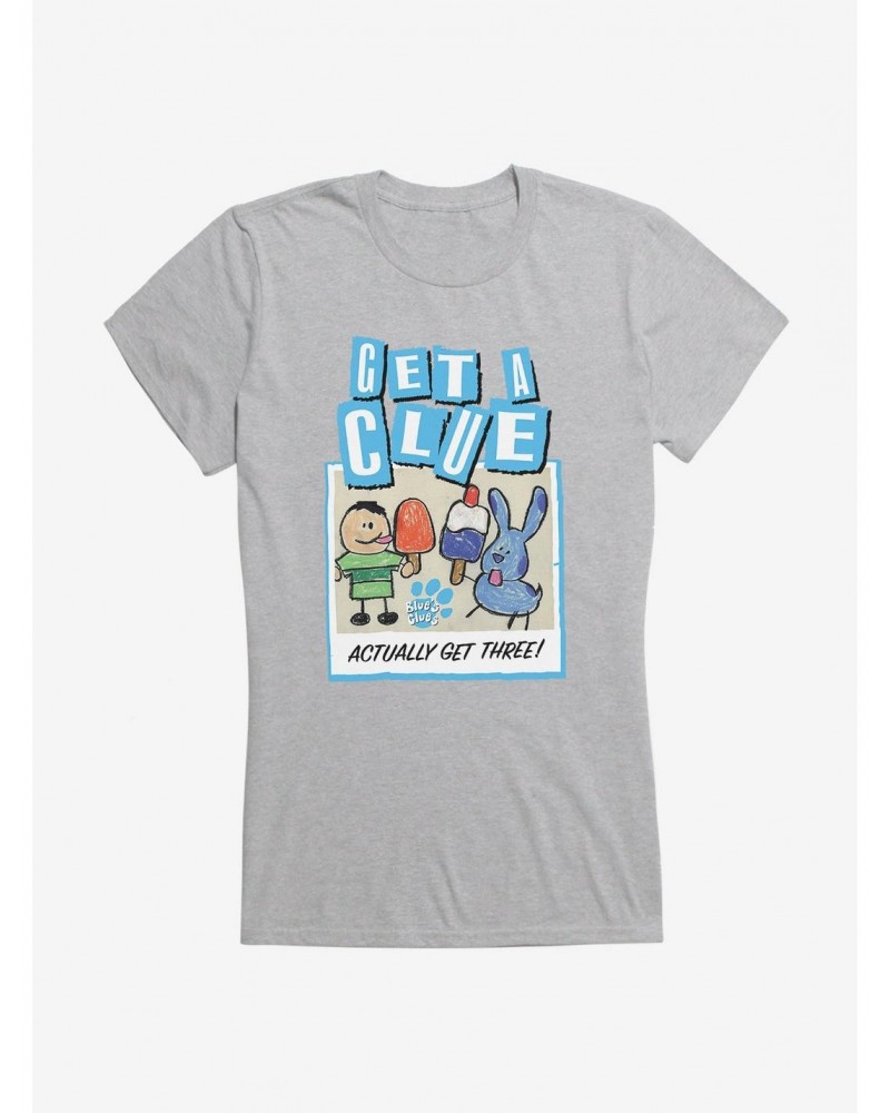 Blue's Clues Get A Clue Girls T-Shirt $8.22 T-Shirts