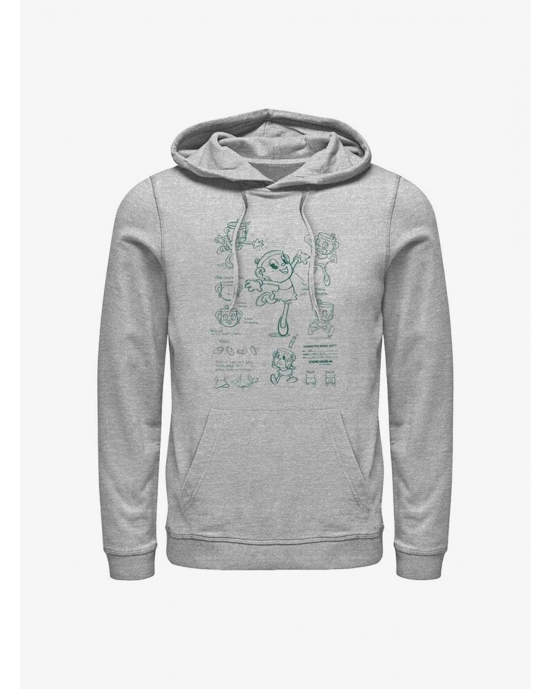 Cuphead: The Delicious Last Course Ms. Chalice Sketch Hoodie $14.82 Hoodies