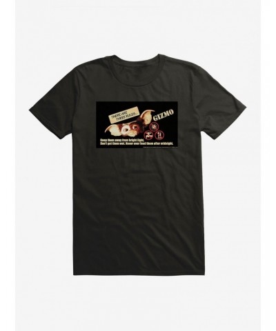 Gremlins Gizmo Rules To Follow T-Shirt $5.93 T-Shirts