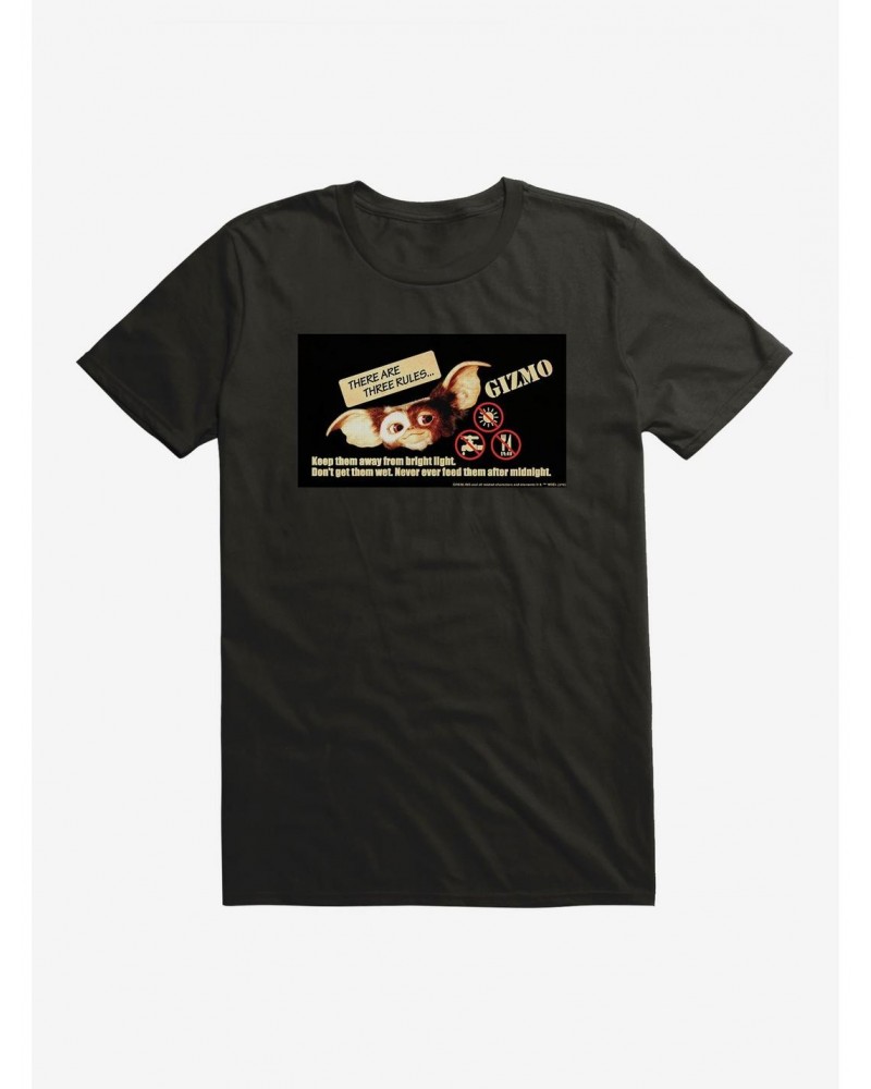 Gremlins Gizmo Rules To Follow T-Shirt $5.93 T-Shirts