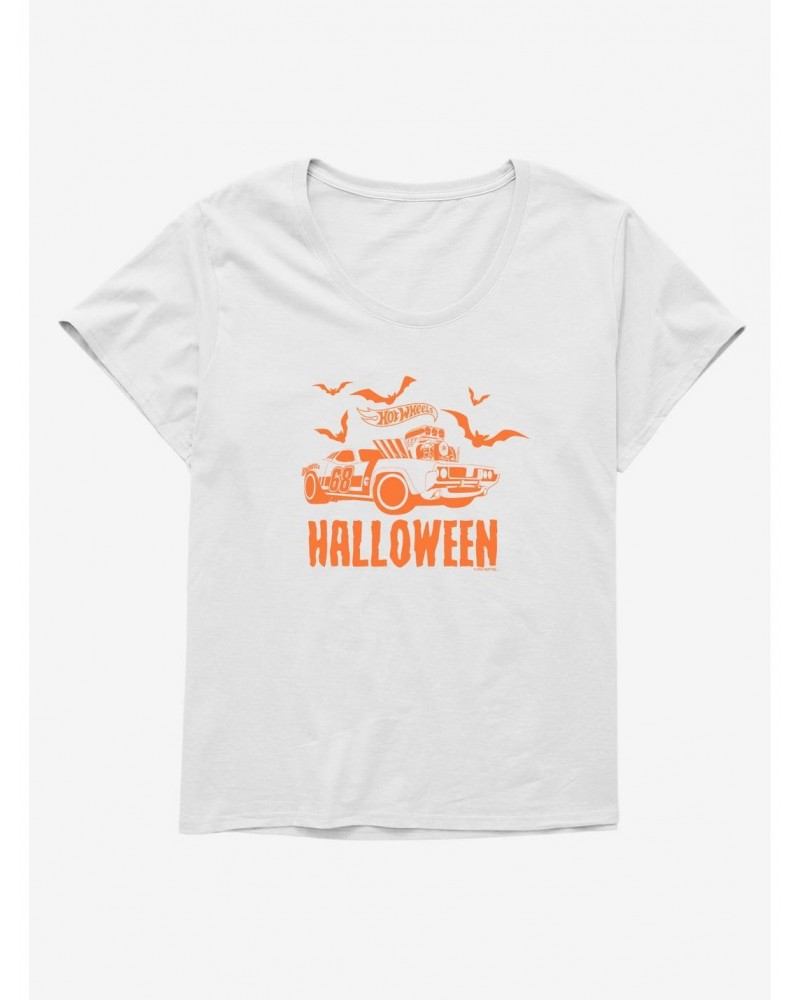 Hot Wheels Halloween Hot Rod Girls T-Shirt Plus Size $8.79 T-Shirts