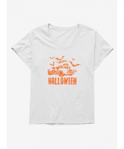 Hot Wheels Halloween Hot Rod Girls T-Shirt Plus Size $8.79 T-Shirts