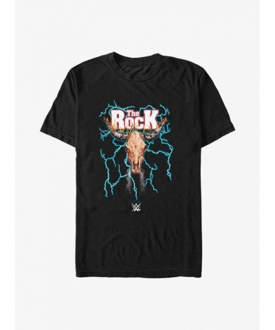 WWE The Rock Bull Skull Extra Soft T-Shirt $10.52 T-Shirts