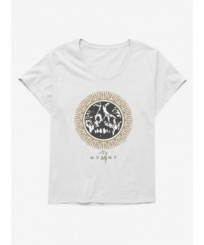 The Mummy Circular Ornament Girls T-Shirt Plus Size $10.05 T-Shirts