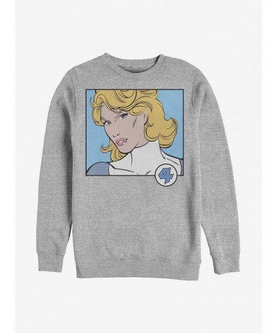 Marvel Fantastic Four Pop Susan Crew Sweatshirt $9.45 Sweatshirts