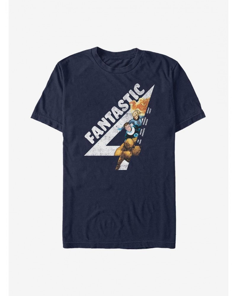 Marvel Fantastic Four Fantastically Vintage T-Shirt $8.80 T-Shirts