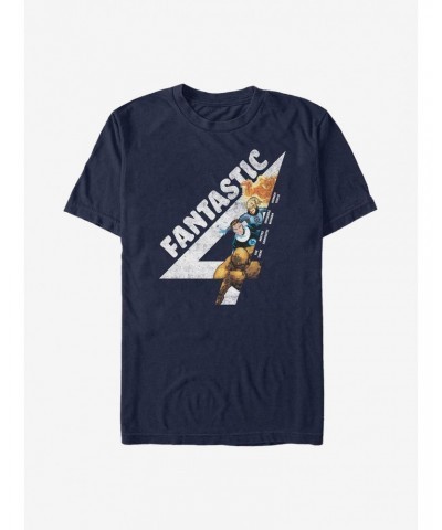 Marvel Fantastic Four Fantastically Vintage T-Shirt $8.80 T-Shirts