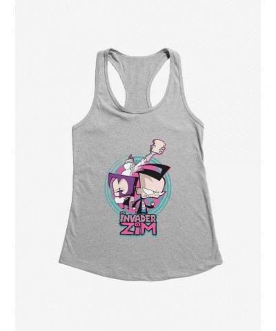 Invader Zim Gaz, Dib & Professor Membrane Girls Tank $6.77 Tanks