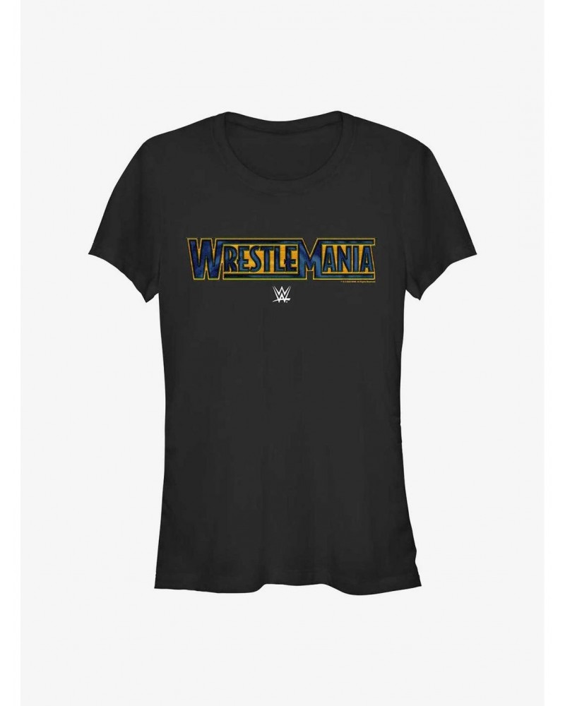 WWE WrestleMania Logo Girls T-Shirt $7.17 T-Shirts