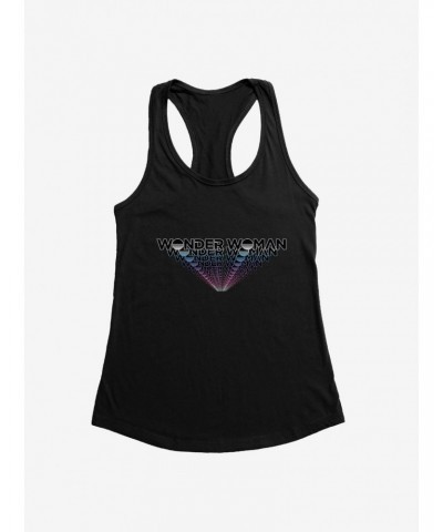 DC Comics Wonder Woman 1984 Layered Logo Dark Girl's Tank $9.56 Tanks