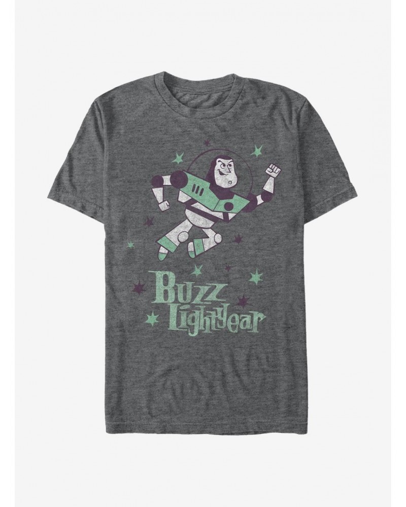 Toy Story Buzz Lightyear Retro Star T-Shirt $7.47 T-Shirts