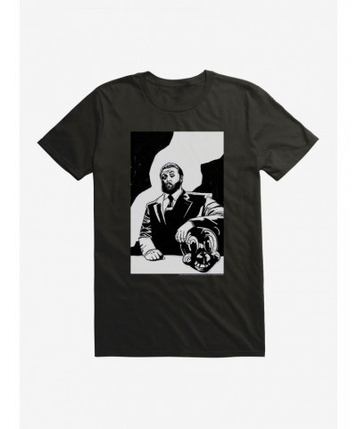 The Umbrella Academy Monochrome Hazel T-Shirt $5.74 T-Shirts