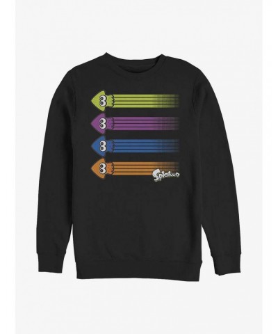 Nintendo Splatoon Inkstreak Sweatshirt $9.15 Sweatshirts