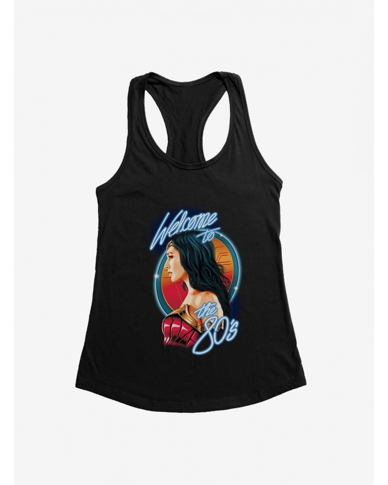 DC Comics Wonder Woman 1984 Glam WW Side Profile Girl's Tank $6.37 Tanks