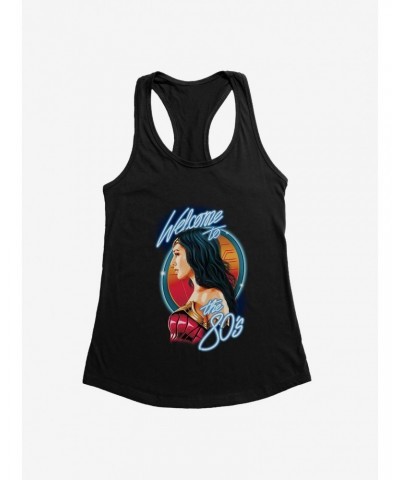 DC Comics Wonder Woman 1984 Glam WW Side Profile Girl's Tank $6.37 Tanks