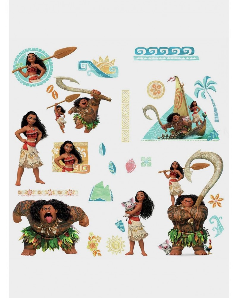 Disney Moana Peel And Stick Wall Decals $8.41 Decals