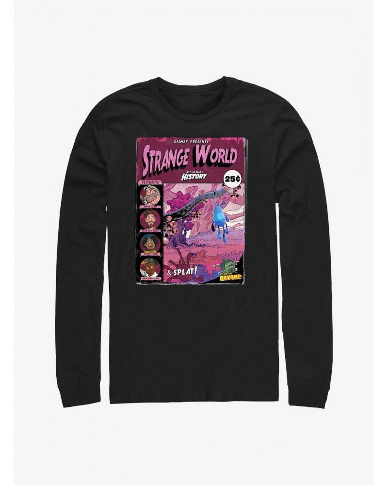 Disney Strange World Comic Book Adventuress Long-Sleeve T-Shirt $11.58 T-Shirts