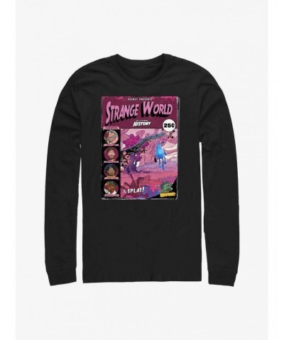 Disney Strange World Comic Book Adventuress Long-Sleeve T-Shirt $11.58 T-Shirts