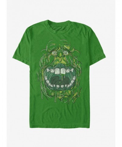 Ghostbusters Slimer Face Costume T-Shirt $6.69 T-Shirts