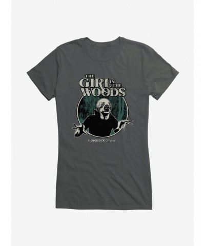 Peacock TV Girl In The Woods Brute Girls T-Shirt $8.57 T-Shirts